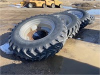 (4) Goodyear 18.4 R38 Tires