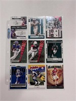 NFL Cards Justin Jefferson, Hopkins, Watt