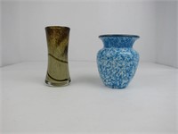 Glass and Ceramic Vase