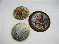 Decorative Cardinal Plates