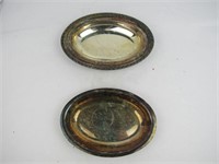 Silver Toned Serving Trays