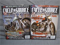Pair of Cycle Source Magazines