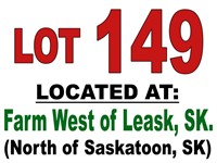 Lot 149 Located at Farm West of Leask, SK