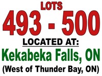 Lots 493 - 500 Located at Kekabeka Falls, ON