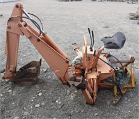 King Kutter 3 Point Backhoe Attachment