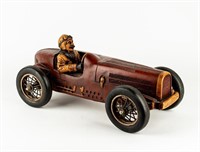 Classic Racing Bugatti Car