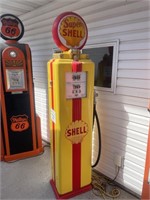SUPER SHELL GAS PUMP