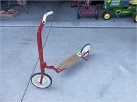 ANTIQUE SCOOTER - REDONE - NICE SHAPE