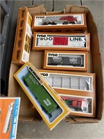 7 - TRAIN CARS IN BOXES