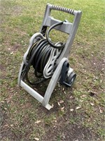 HOSE REEL AND WATER HOSE 31 1/2" X 18" X 16"