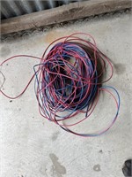 10 AWG SINGLE STRAND RED AND BLUE COATED WIRE