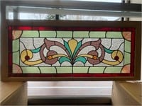19 x 44 Antique Stained Glass
