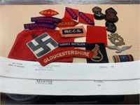 WWII Era Uniform Patches, Badges, Etc