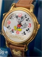 New Old Stock Mickey Mouse Musical Watch