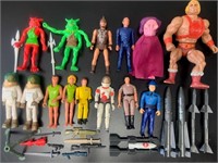 Lot of 1970's - 80's Action Figures & Accessories
