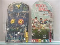 Pair of 1970's Handheld Pinball Games