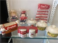 Campbell's Soup Collectors Lot