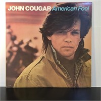 JOHN COUGAR AMERICAN FOOL VINYL RECORD LP