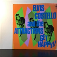 ELVIS COSTELLO GET HAPPY VINYL RECORD LP ZZ