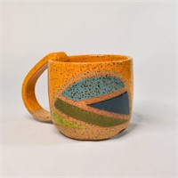 Kat Dorcus "Flint Hills" Mug in Orange
