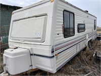 1991 PROWLER REGAL 27FT HOLIDAY TRAILER,