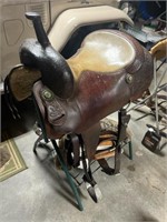 R.D Mork Custom Cutting Saddle