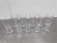 6 OZ SAMPLE BEER GLASS - LOT OF 10
