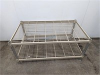 24" X 42" 2-TIER WIRE SHELVING