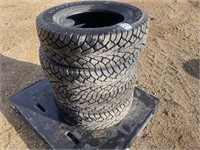 (4) Near New LT 245/70 R17 Tires