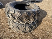 (2) ATV - AT25 x 8:00 -12 tires