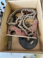 Chain for gearbox chainsaw, chains skill, saw
