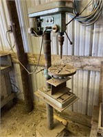 Drill press, three-quarter horsepower Buyer must