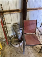 clamps  hand tobacco setter chair, see photos