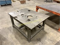 Steel Work Table - 36"x50", 25" Tall