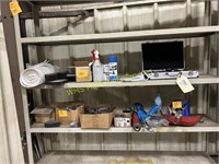 Shelf Contents - Hardware, Caulk Gun, Tool Kit,