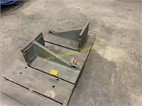 2 Steel Angle Plates - 15"x24"