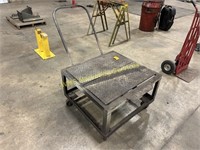 Work Table on Casters - 32"x34", 23" Tall