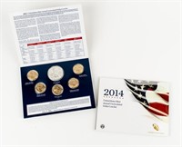 Coin 2013 & 20104 US Mint Unc. Dollar Coin Set