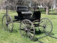 19th Century Single Seat Doctor's Buggy