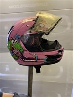 Gmax Full Face Youth Medium Helmet (Pink)