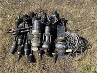 Assorted ATV Winches, Shafts, Parts