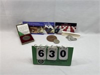 Lot of Assorted Tokens & Commemorative Coins