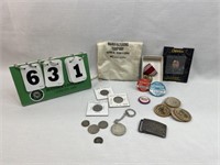 Coins, Tokens & Buttons Oh My !