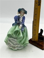 Royal Doulton Figurine Top O' The  Hill green