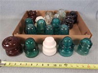 19- Vintage Glass Insulators