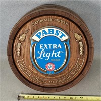 Pabst Exrta Beer Sign 15" Dia.