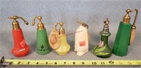 6- Vintage Perfume Bottles (Look - A Penguin!)