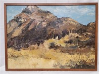 1969 Impressionist/ abstract Southwestern Canyon