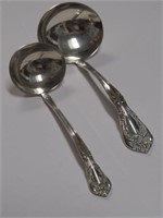ALVIN CHATEAU ROSE STERLING GRAVY & SMALL LADLE