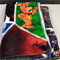 Five Nights at Freddy's Flannel Blanket, 60"X80"